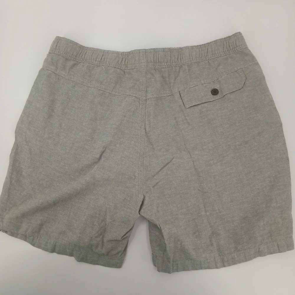 Patagonia Mens Organic Cotton Drawstring Shorts Gray Size Large 6